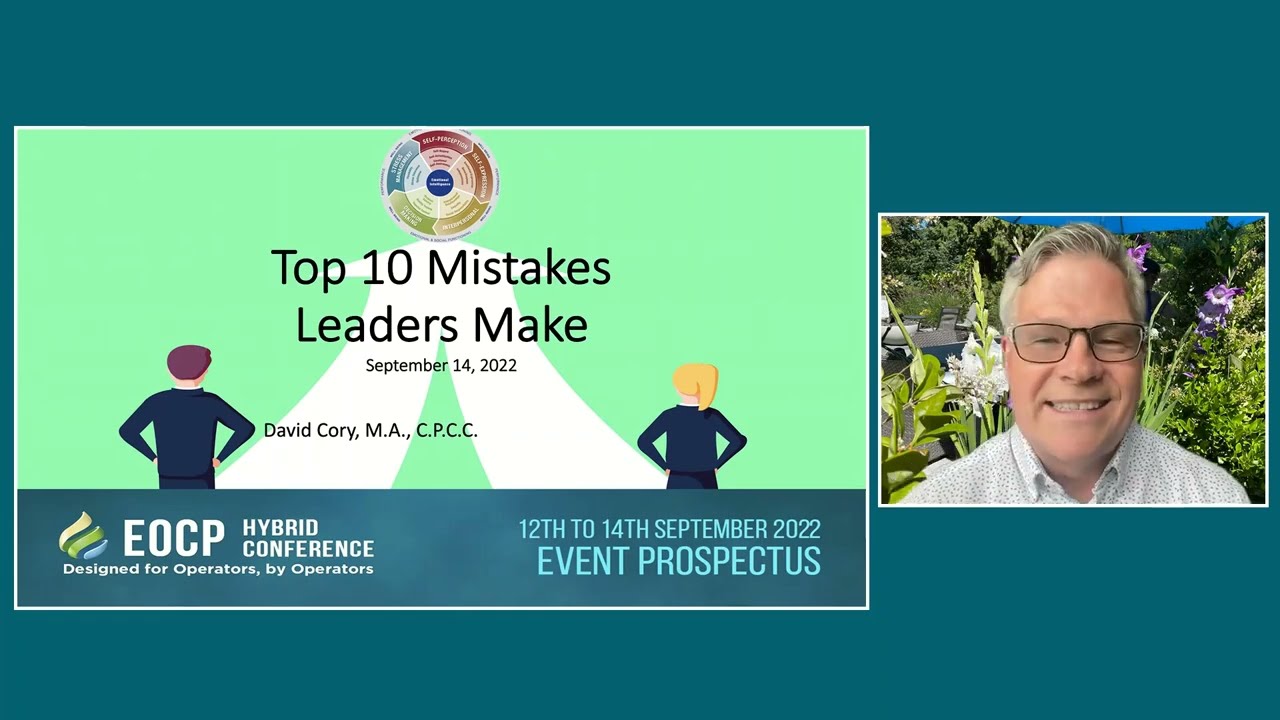 Top 10 Mistakes Leaders Make - EOCP2022