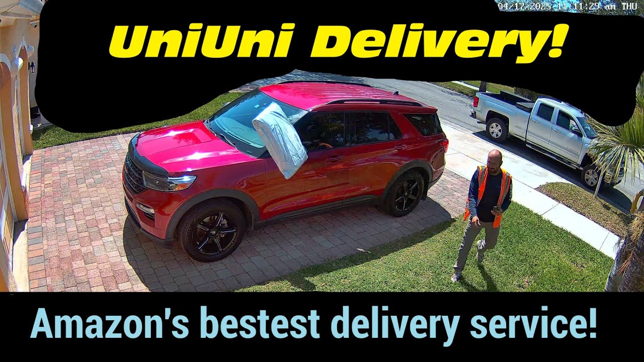UniUni Special Delivery! Amazon's bestest delivery ever!