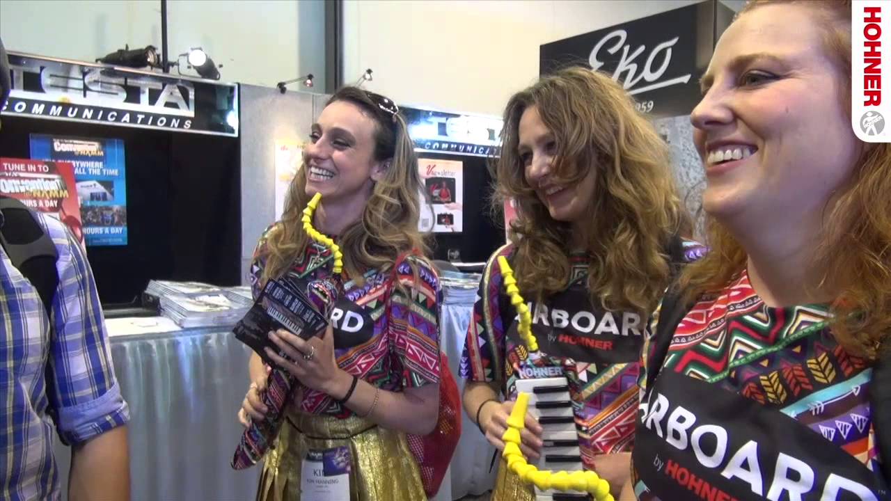 Kim Manning from Parliament-Funkadelic Plays The New HOHNER AirBoard at NAMM 2014