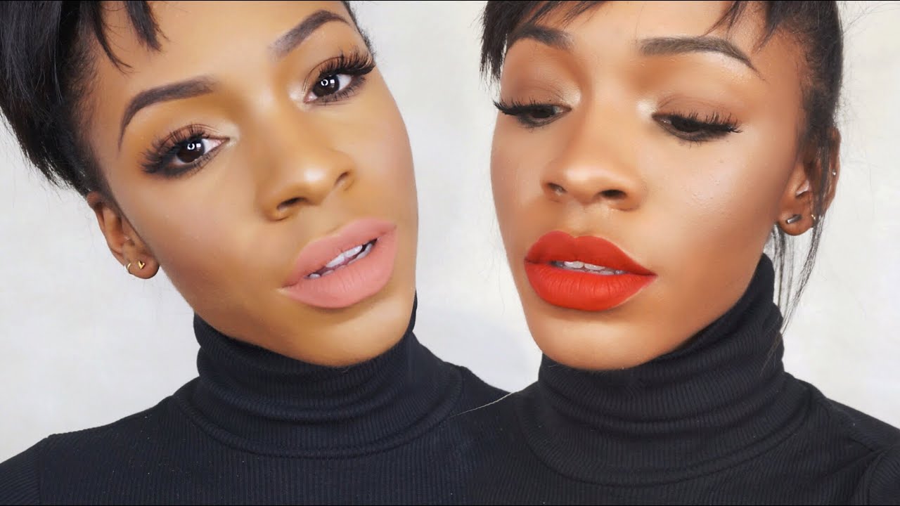 Date Night Makeup + 2 Lip Options! ▸ VICKYLOGAN