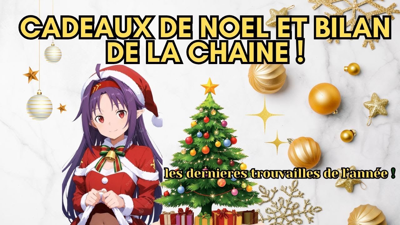 Dernière bourse aux jouets live / cadeaux de noël et bilan de la chaine !