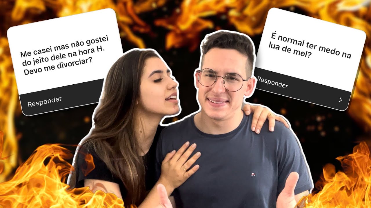 RESPONDENDO PERGUNTAS SOBRE LUA DE MEL! 🔥 +15 | CASAL CRISTÃO