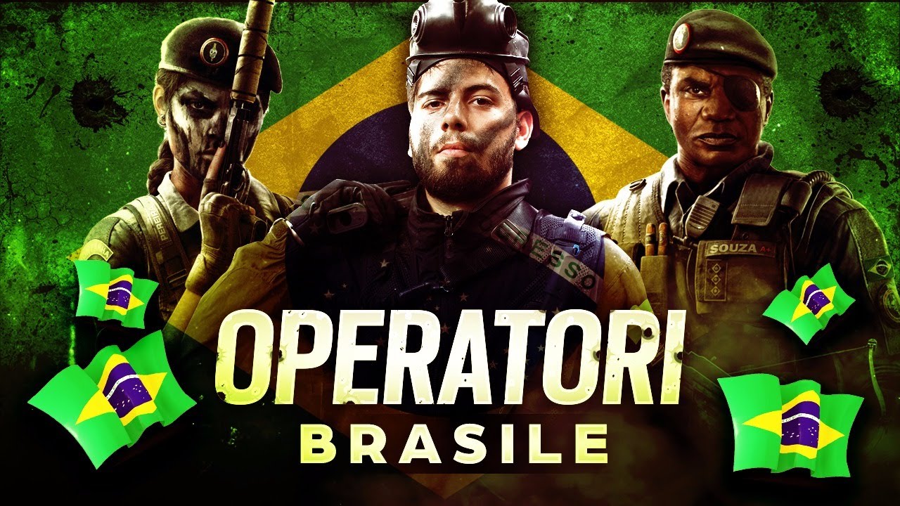 LE NAZIONALI DI RAINBOW SIX - OPERATORI BRASILE