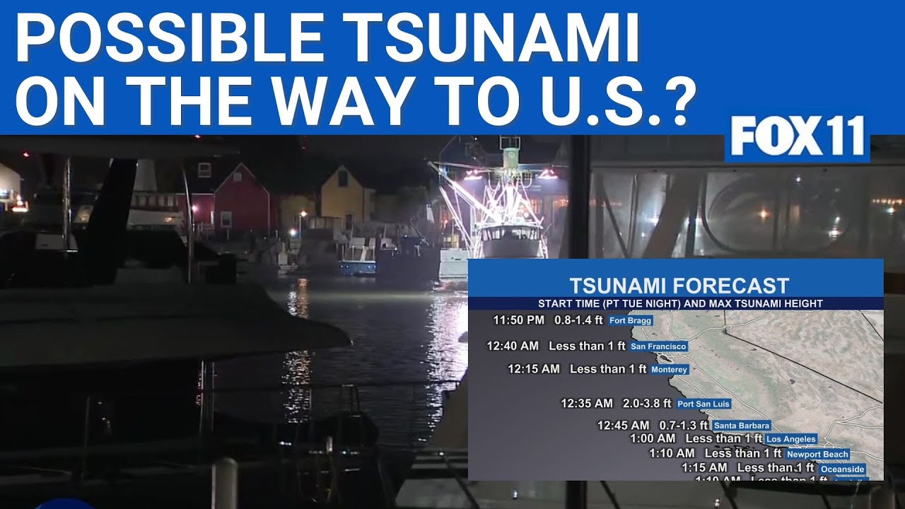 10-foot tsunami waves possible in Hawaii; California bracing for big waves | FOX LA