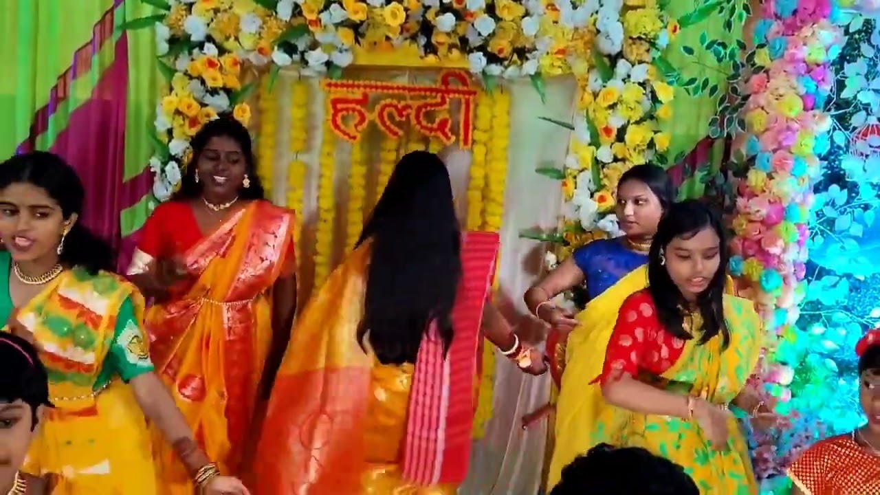 ...🥰বোনের গায়ে হলুদের  ভিডিও🥰 ... PART-1