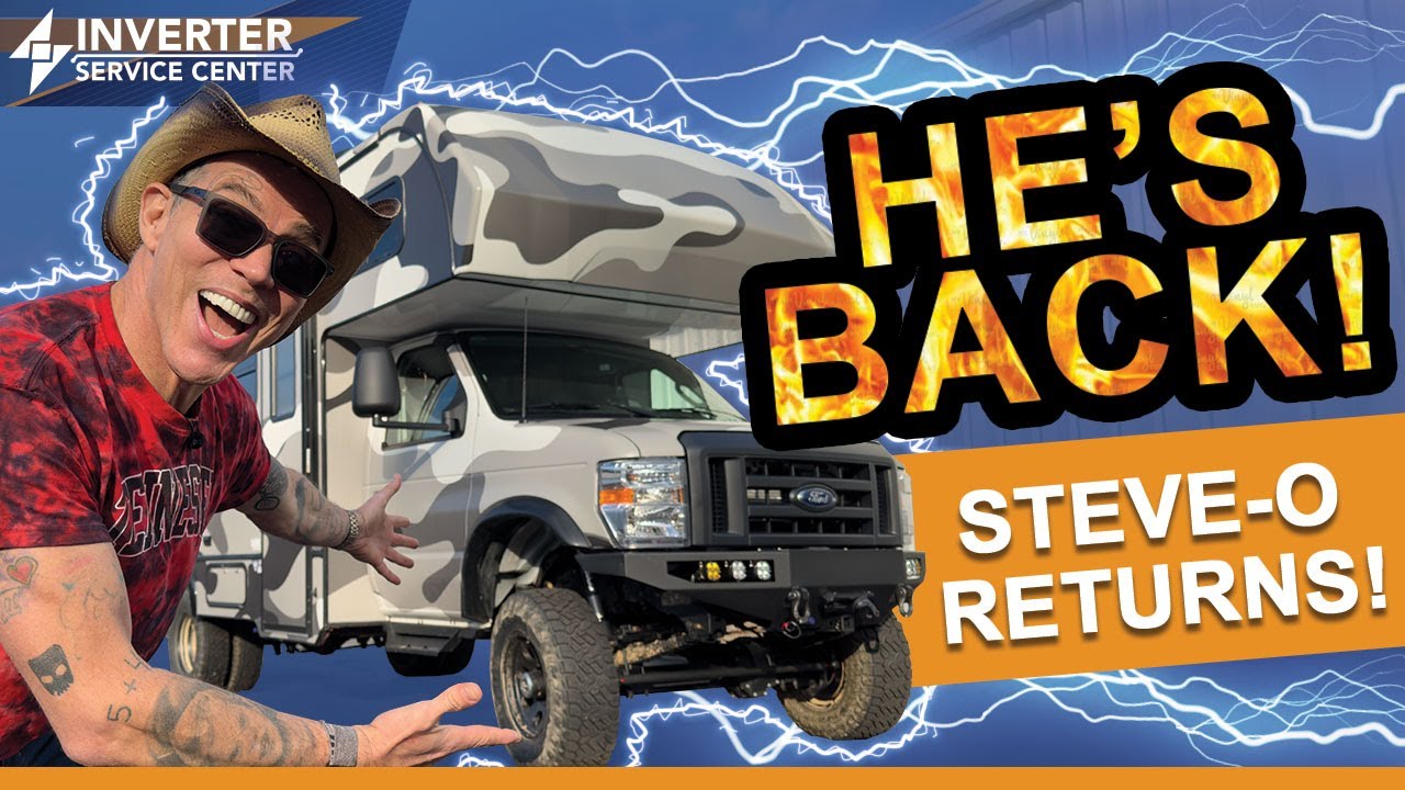 Steve-O's Insane Off-Road RV Upgrade with CUSTOM Inverter Power!