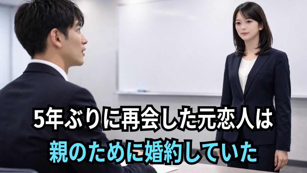 5年ぶりに再会した元恋人は親のために婚約していた【感動・朗読ドラマ】