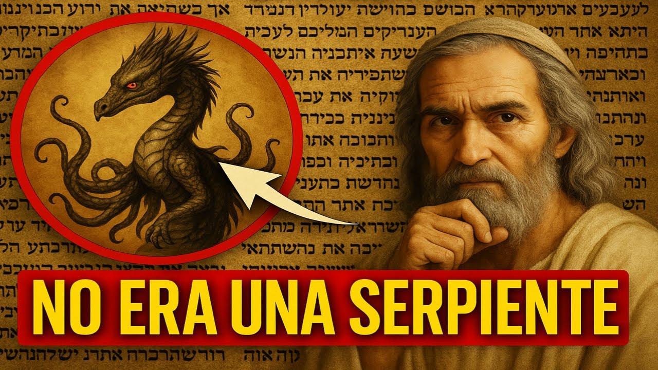 La Serpiente del Génesis NO FUE una serpiente  ¡Texto HEBREO lo revela!