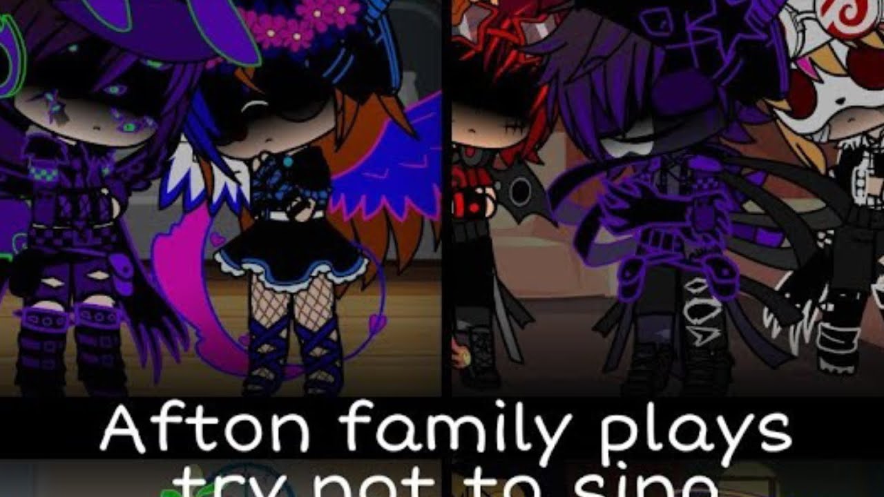 Afton Family plays try not to sing