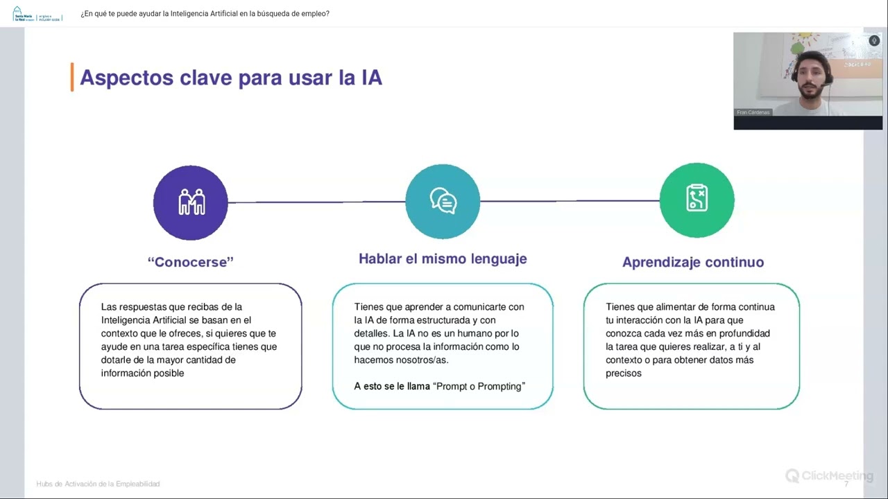 ¿En qué te puede ayudar la Inteligencia Artificial en la búsqueda de empleo?