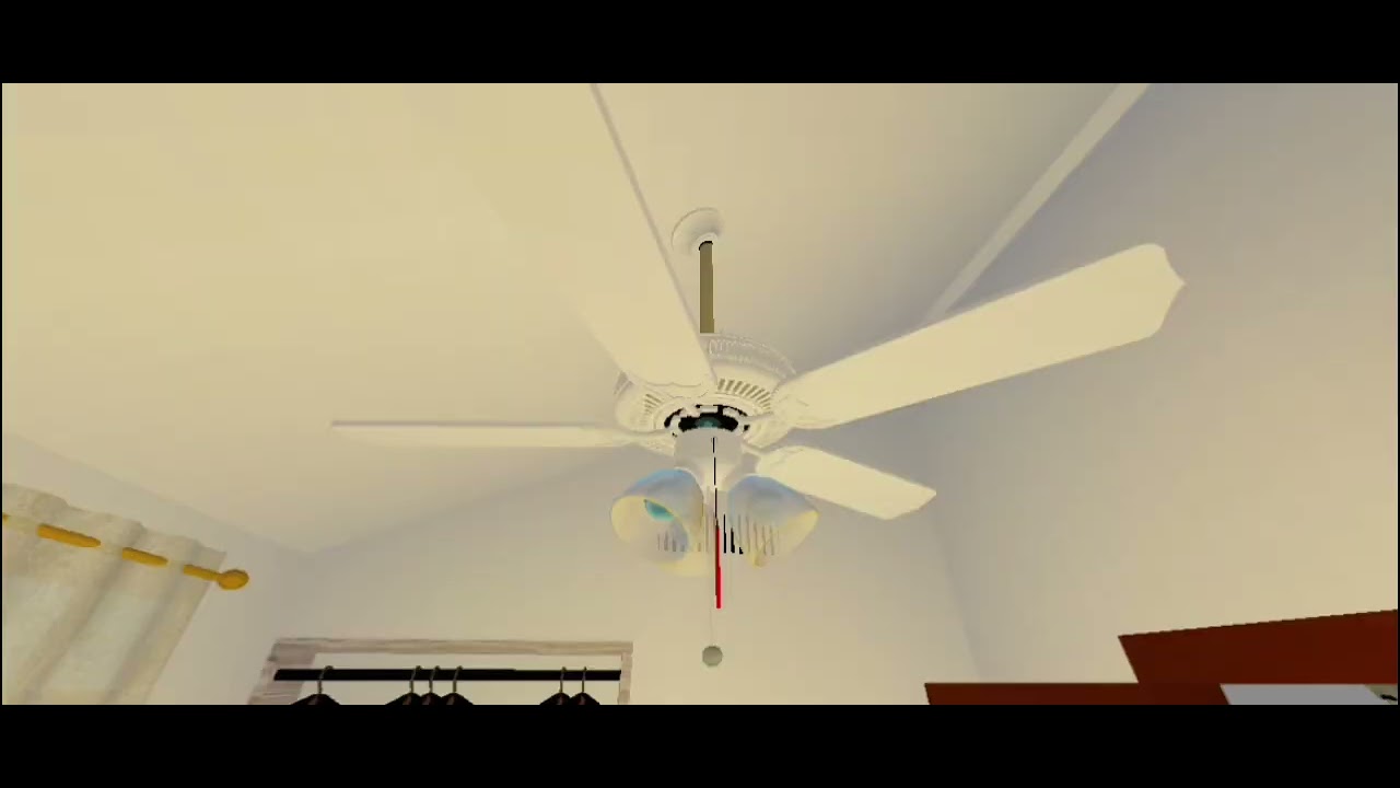 Noisy ceiling fan in roblox 