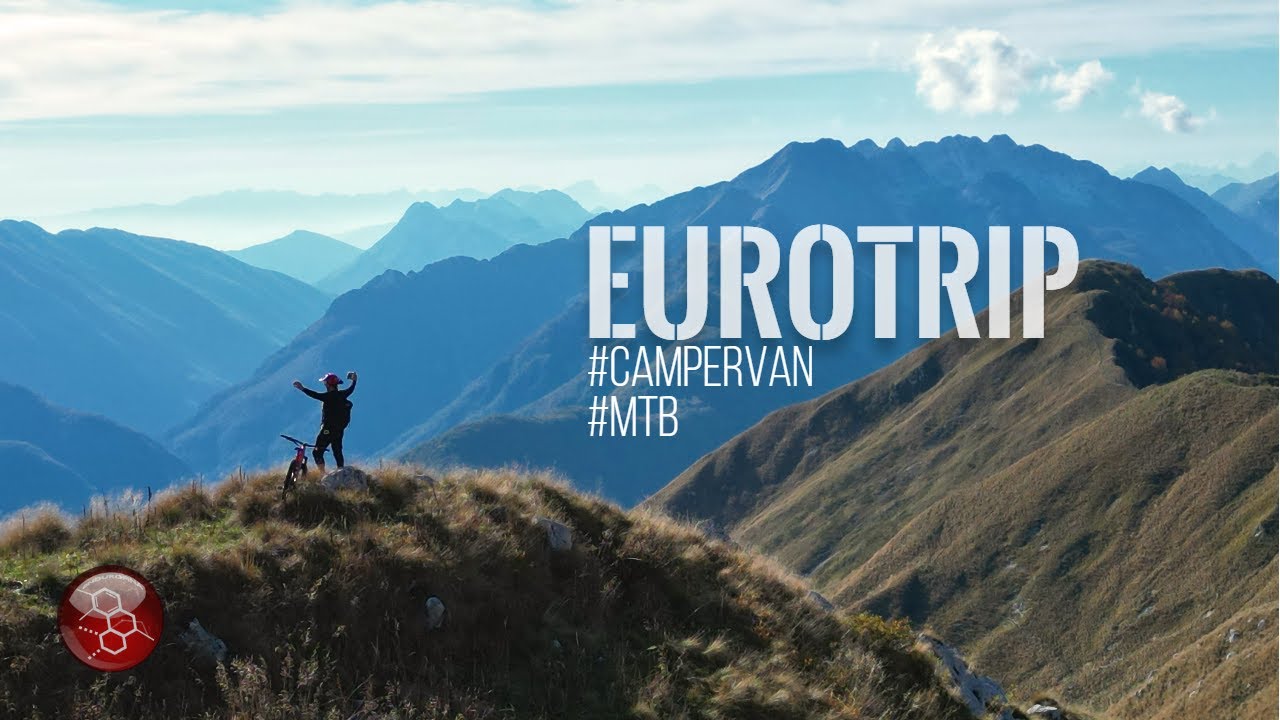 Eurotrip MTB campervan, Garda, Alpy Julijskie, Elba, Sospel, Finale Ligure, ebike