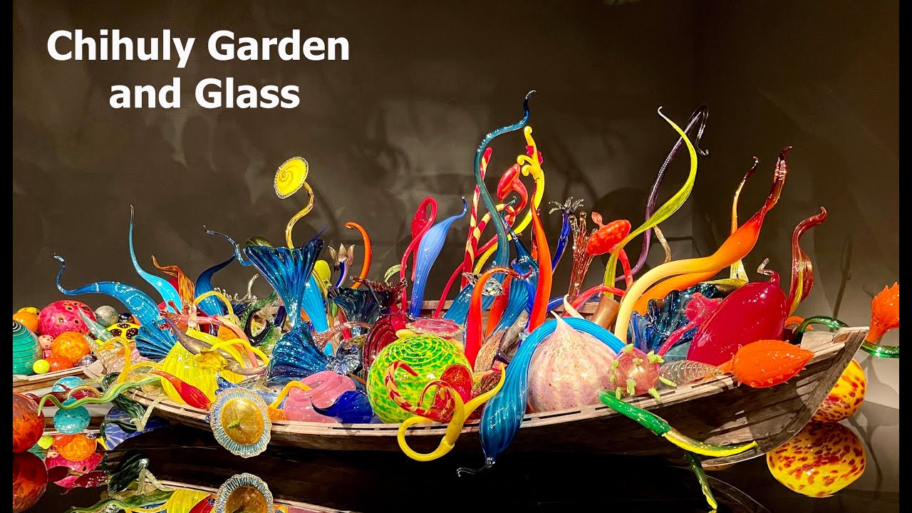 Seattle museum visit | Chihuly Garden and Glass | Art Museum | Sculptures |Glassworks | Seattle