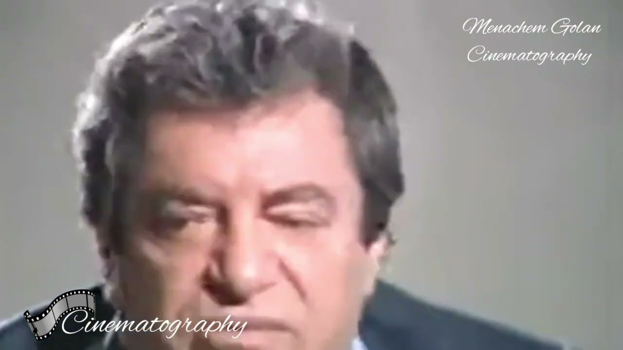 Menachem Golan Interview About Hollywood Movie Israel And American Story Of Cinematography Channel