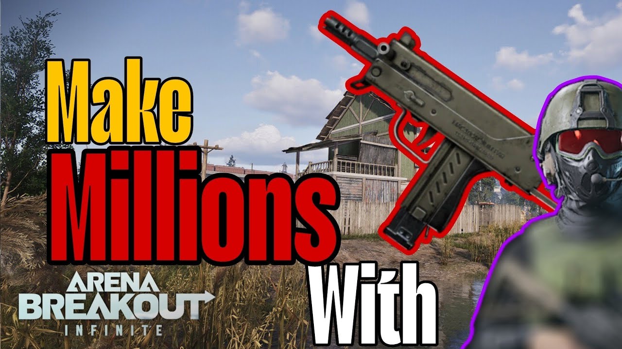 Make MILLIONS with Mac-10 in farm Arena breakout infinite 