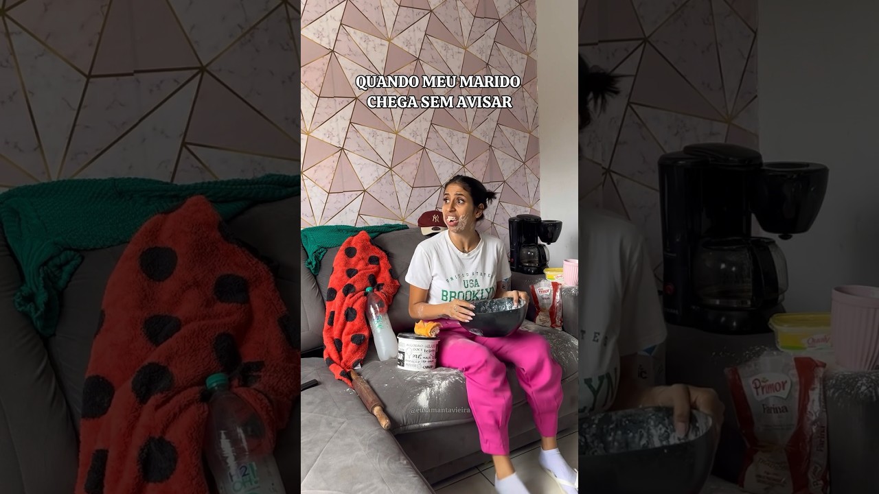 Quando meu marido chega sem avisar 🤦🏽&zwj;♀️😱😅 #donadecasa #faxina #faxinando #limpezadecasa #asmr