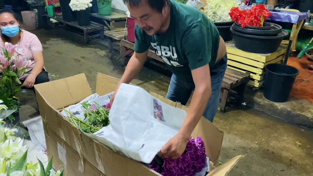 How to pack FLOWERS for TRANSPORT