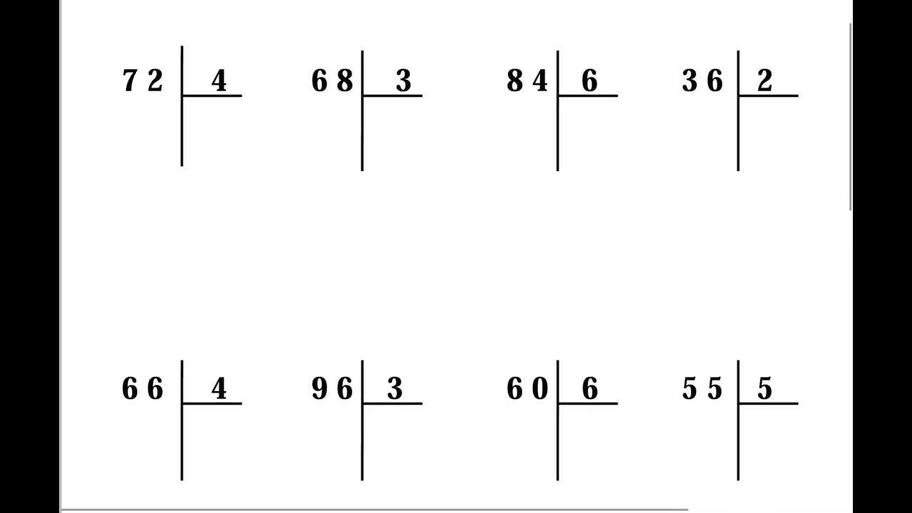 3. Sınıf Matematik Bölme İşlemi Örnek Sorular