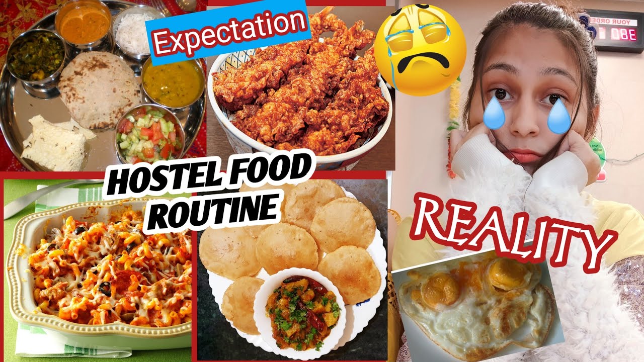 WHAT😲? I Only Ate HOSTEL 😣Food for 24 HOURS |Sad Reality |My hostel food routine