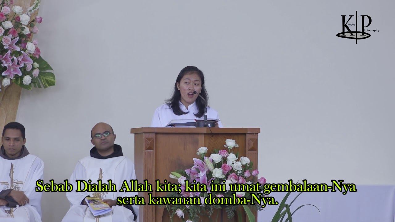 Mazmur - Singkirkanlah penghalang Sabda Mu