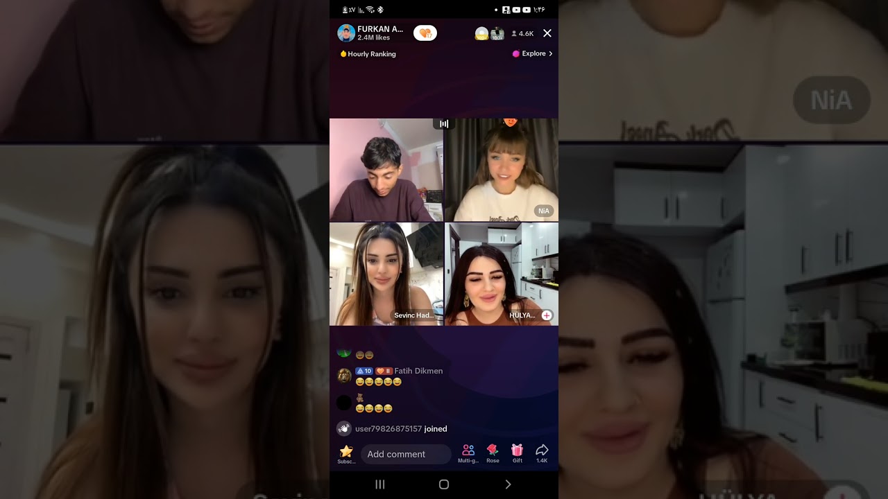 Furkan ve Nia ve Sevinç
