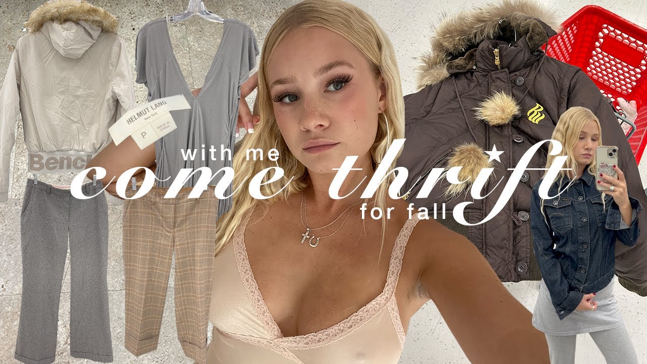 SPENDING THE WHOLE DAY THRIFTING FOR FALL