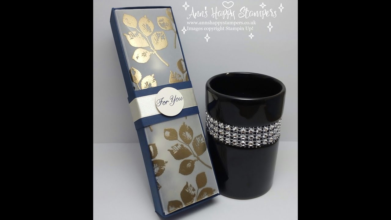 Kinda Eclectic Gift tag set with embossed vellum lid