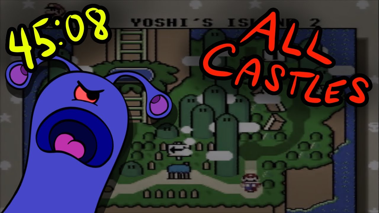 SMW - All Castles 45min 08sec