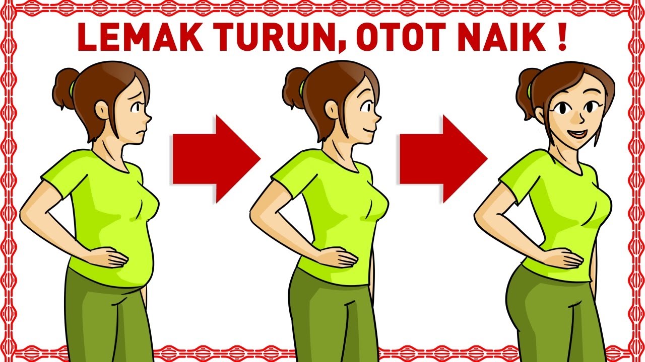 CARA MEMBENTUK OTOT DAN MEMBAKAR LEMAK | OLAHRAGA MENGECILKAN PERUT