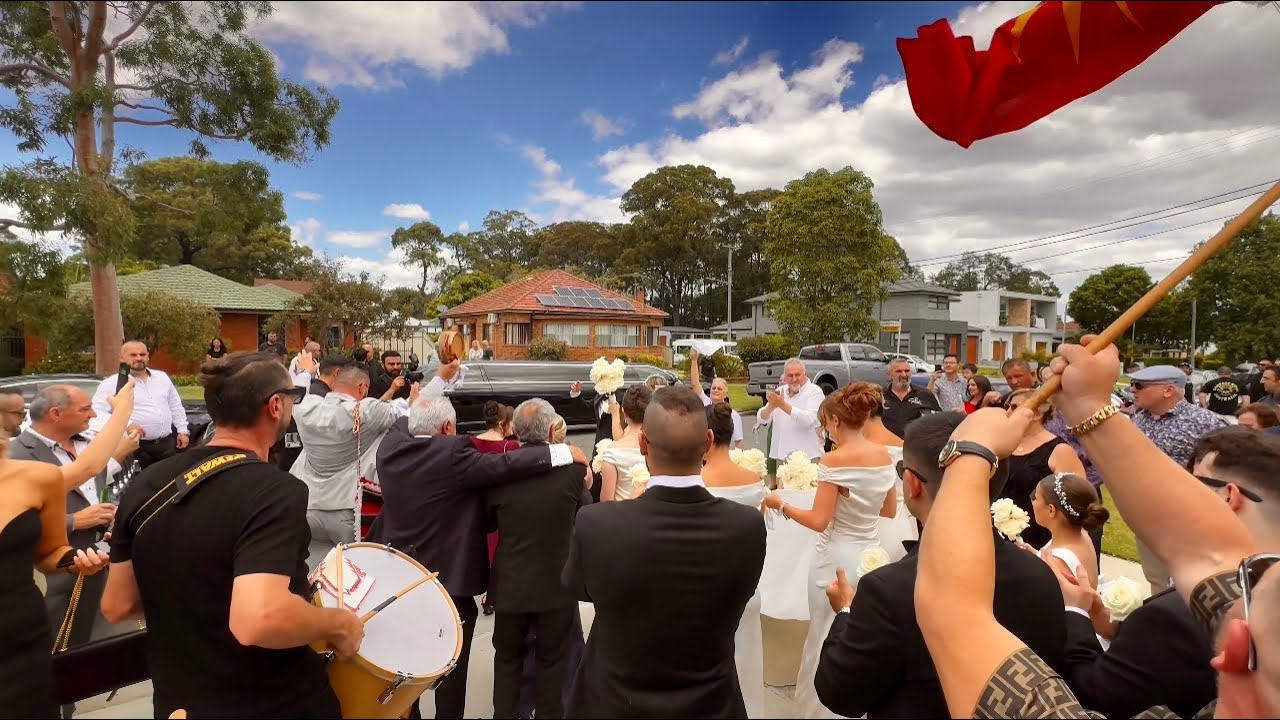 AN AMAZING WEDDING (MAKEDONSKA VESELA SVADBA SO MAKEDONSKI ADETI ) TUSE & RITAM BAND  no.1008
