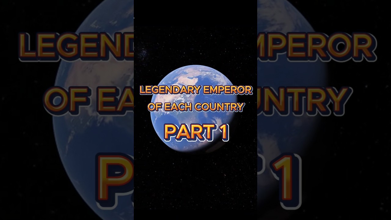 Legendary emperor of each country! 