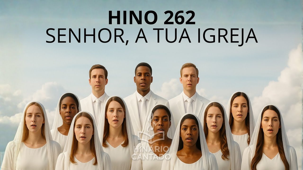 Hino 262 - Senhor, a Tua Igreja | CCB em Coral (Cantado) #ccbhinos