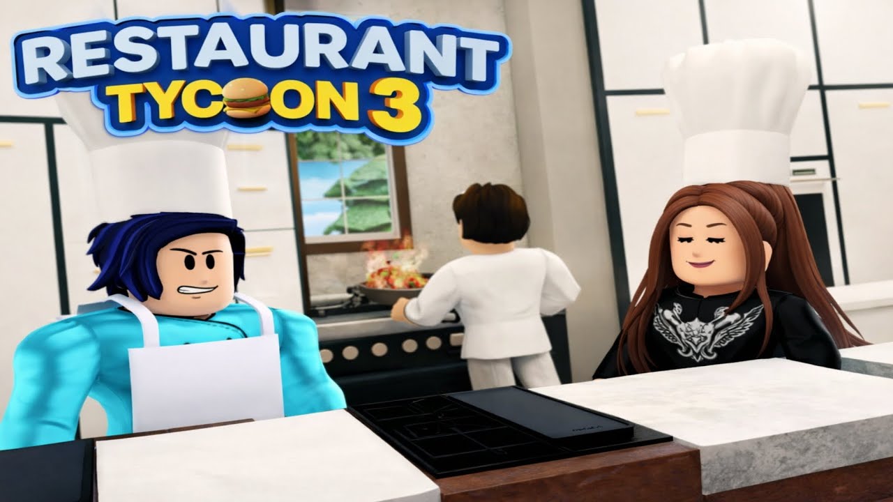 ABRI MEU RESTAURANTE NO ROBLOX!! -  Restaurant Tycoon 3 - #roblox #games @Roblox