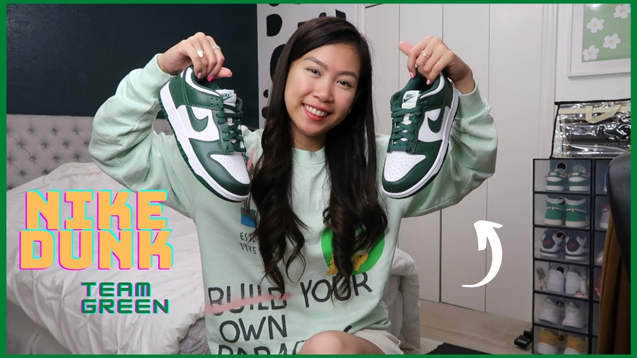 NIKE LOW DUNK TEAM GREEN | MICHIGAN | UNBOXING