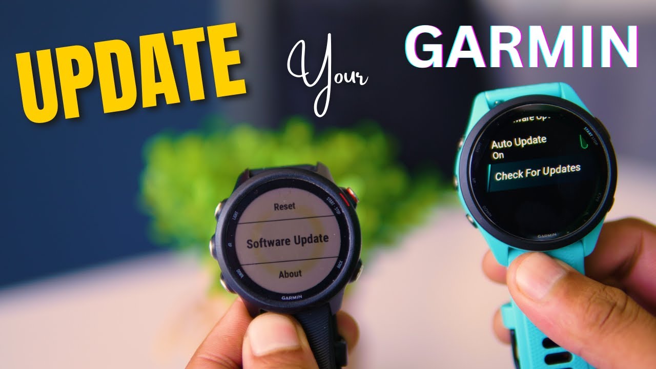 How To Update Software On ANY Garmin Watch?