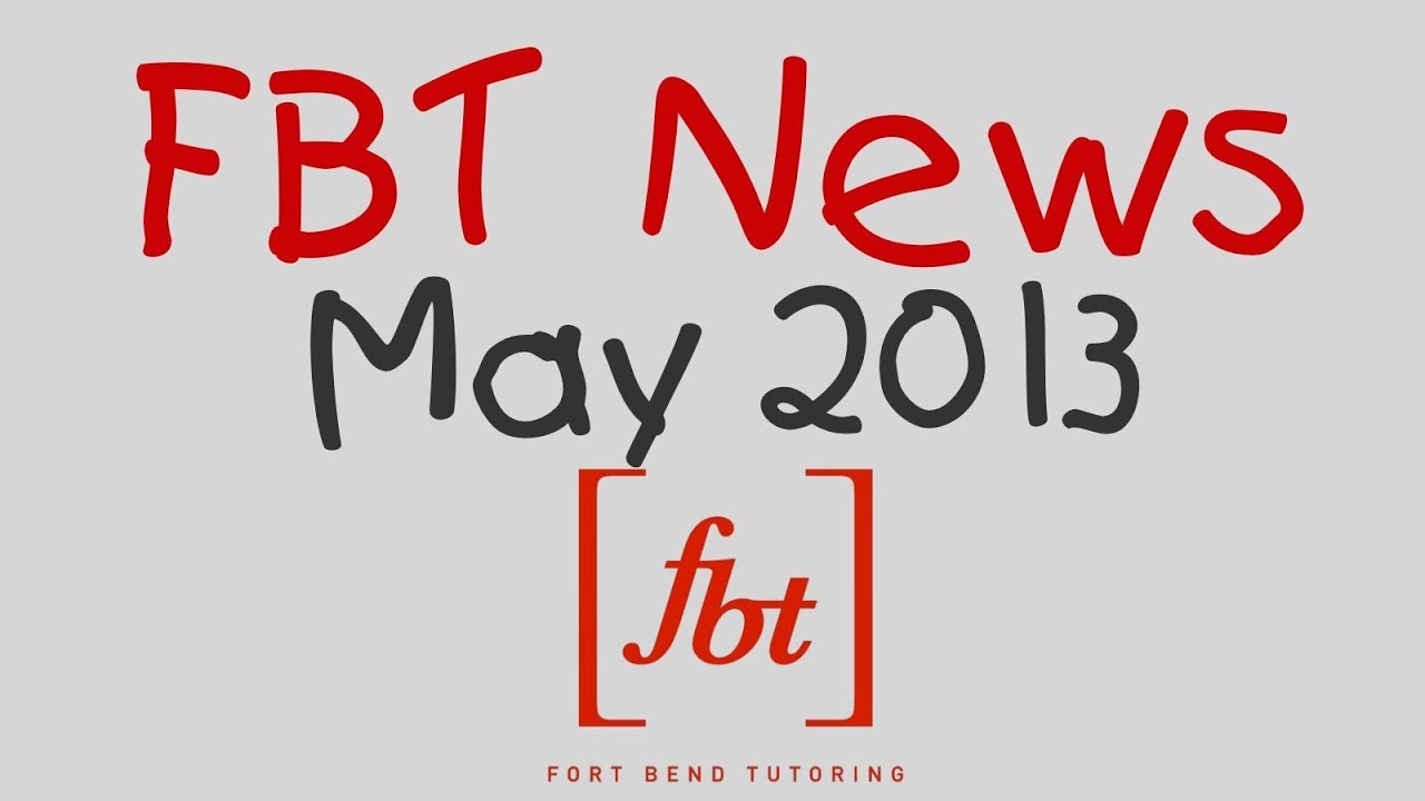 FBT News: Maximize Your Summer for Math!