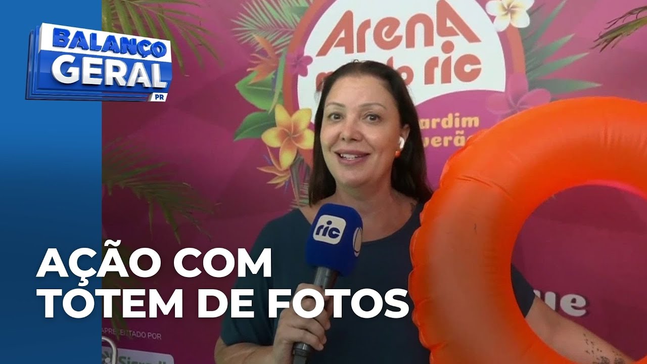 Levamos a Arena Mundo Ric para o shopping São José; ação tem massagem e brindes