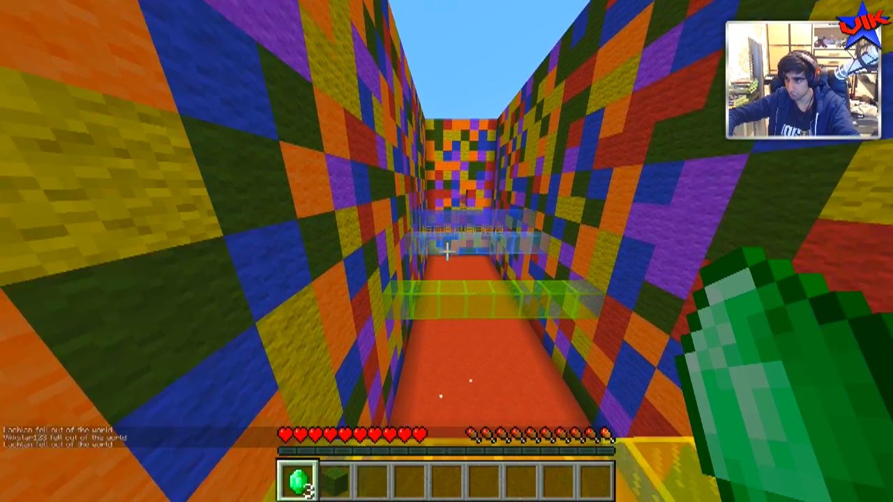 Minecraft UNLIMITED RAGE Parkour with Vikkstar & Lachlan (Minecraft Parkour)