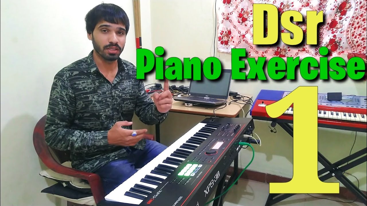 Piano Exercise Piece 1 | Keyboard Exercise | Piano Lessons for beginners | Improve your playing