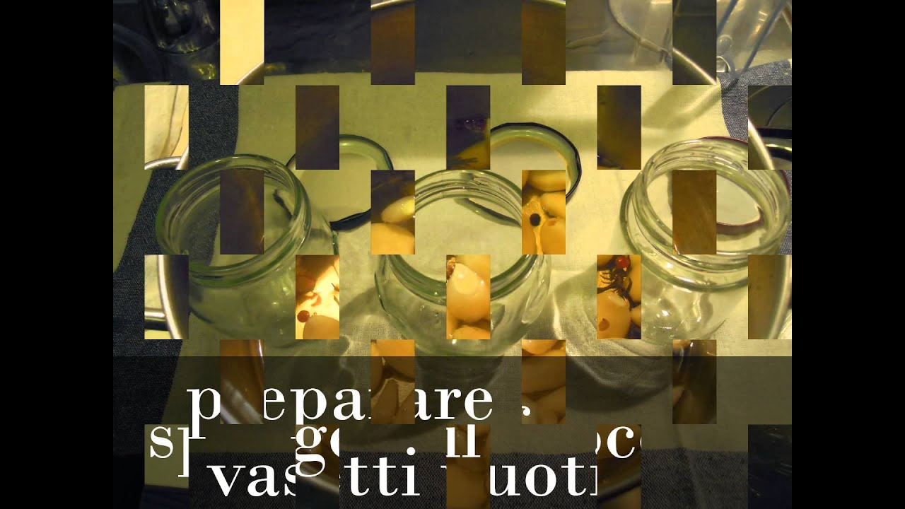 aglio marinato