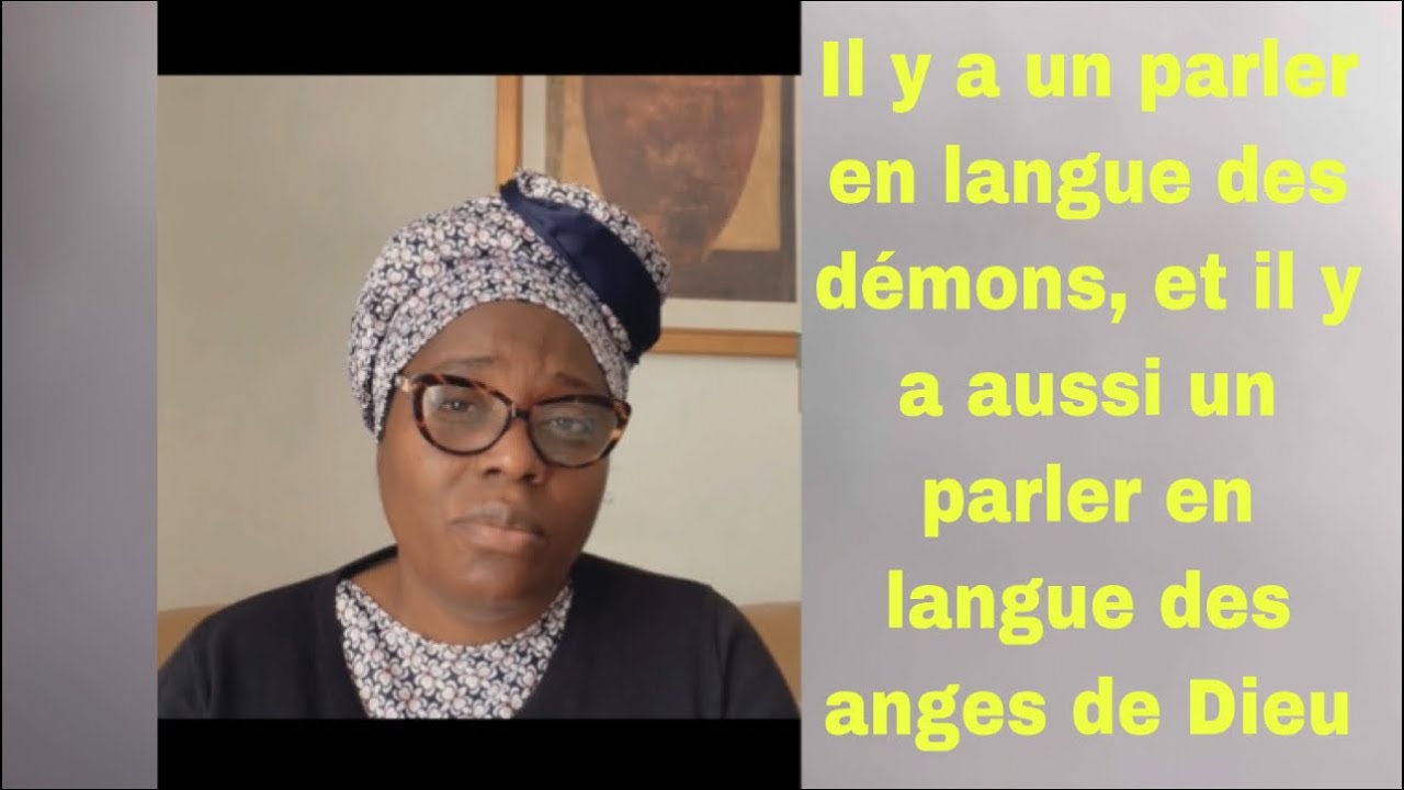 Le parler en langue abominable qui conduira tant des gens tout droit en enfer.