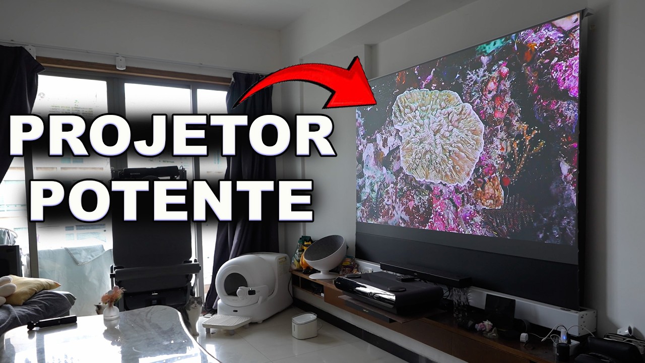 Super potente Dangbei Dbox02 Projetor 4k a laser