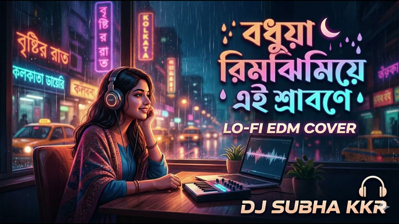 Bodhua Rimijhimi Ei Srabone Mita Chattarjee Lo Fi EDM Mix by DJ Subha KKR