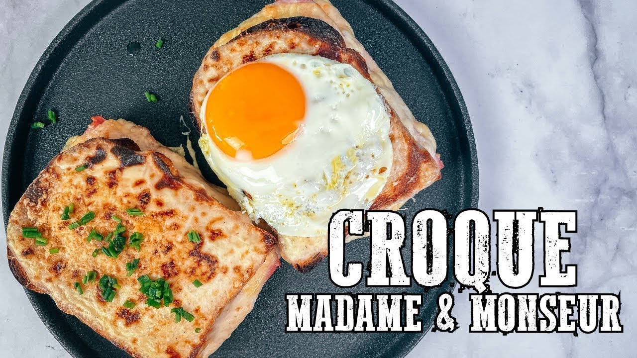 The sandwich that changed breakfast. Croque Madame and Croque Monsieur | Slucook