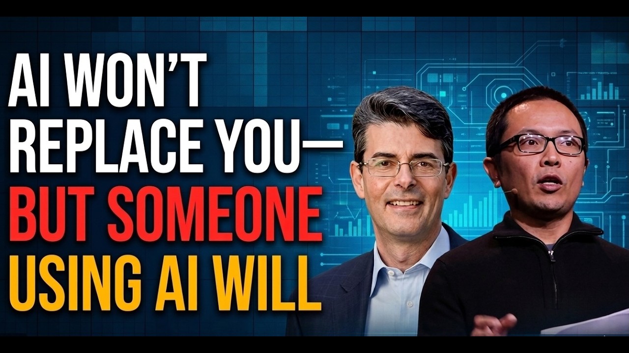 AI Is Coming for Your Job. Here's What to Do.