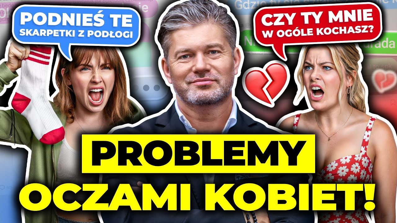 Problemy w związkach OCZAMI KOBIET! Co one myślą?