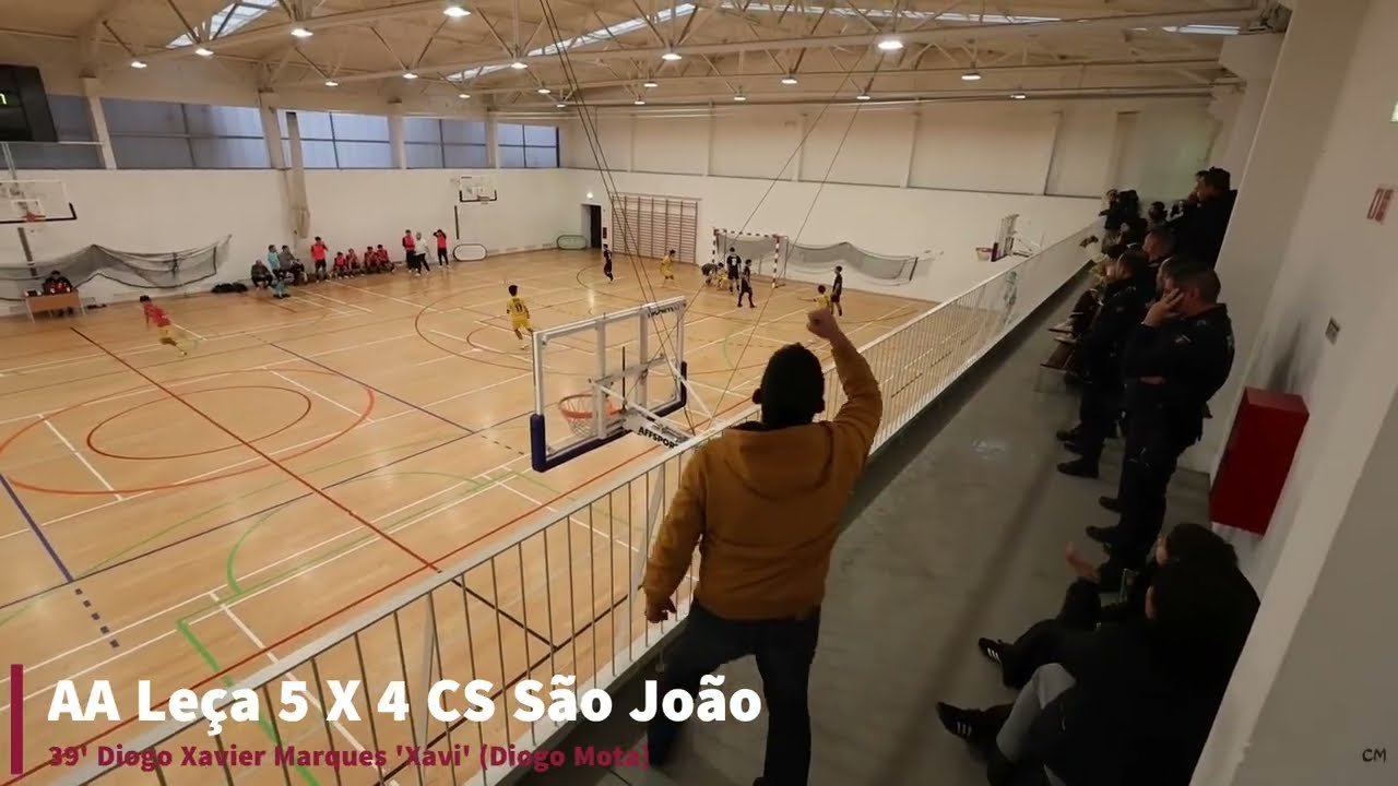 AA Leça 𝟱-𝟱 CS São João (Juniores, 2ª Fase CN II Divisão FPF)