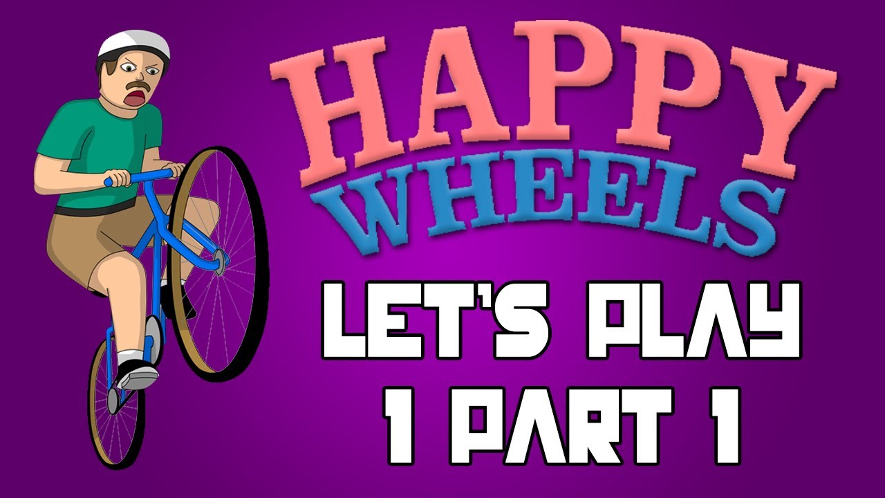 Happy Wheels Let's Play! 1 Pt.1 - Too Many Explosions!
