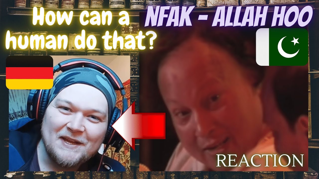 GERMAN Reaction | 🇵🇰 Nusrat Fateh Ali Khan - Allah Hoo Allah Hoo (live in Japan)