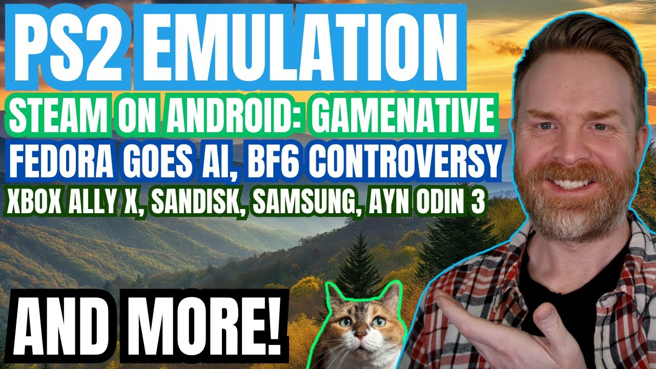 Improvements to NetherSX2, Steam Games on Android, ASUS ROG Xbox Ally X, AYN Odin 3, Scarface....